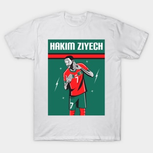 Ziyech MOR 22 Football Celebration T-Shirt